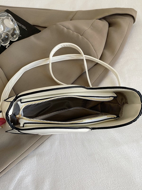 spiral shell crossbody bag with curved design – NAUTILA