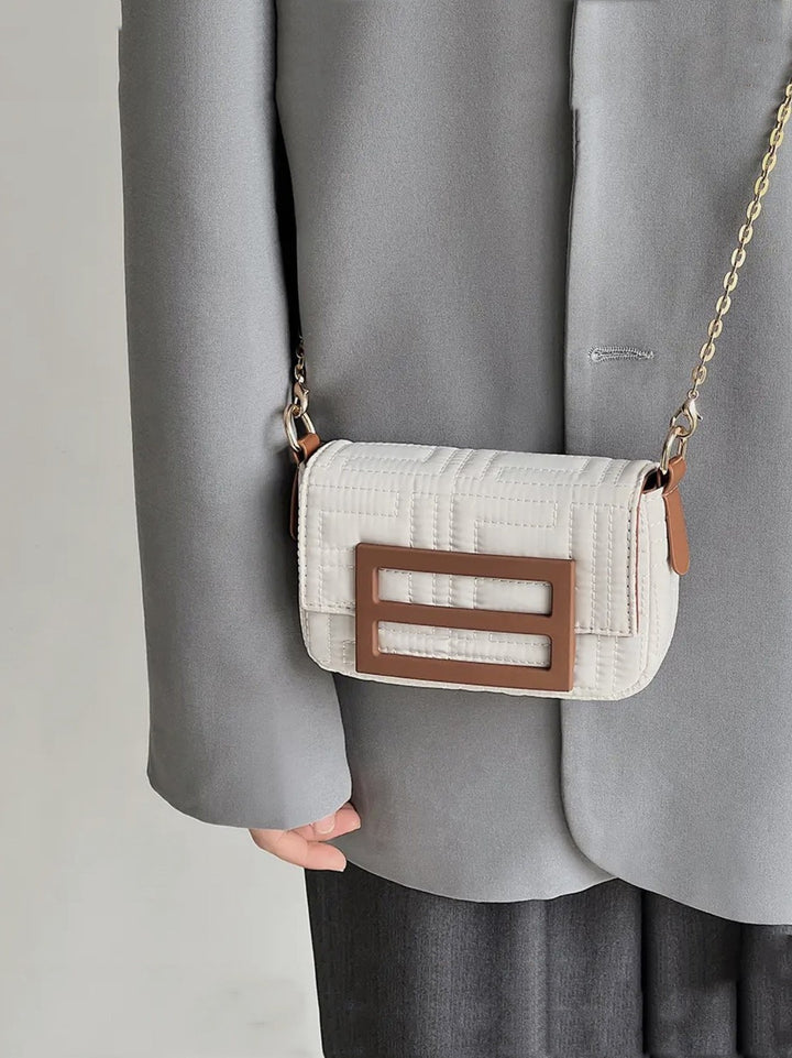 gewebte Rattan-Tragetasche mit doppelten Ledergriffen – LÉONIE 