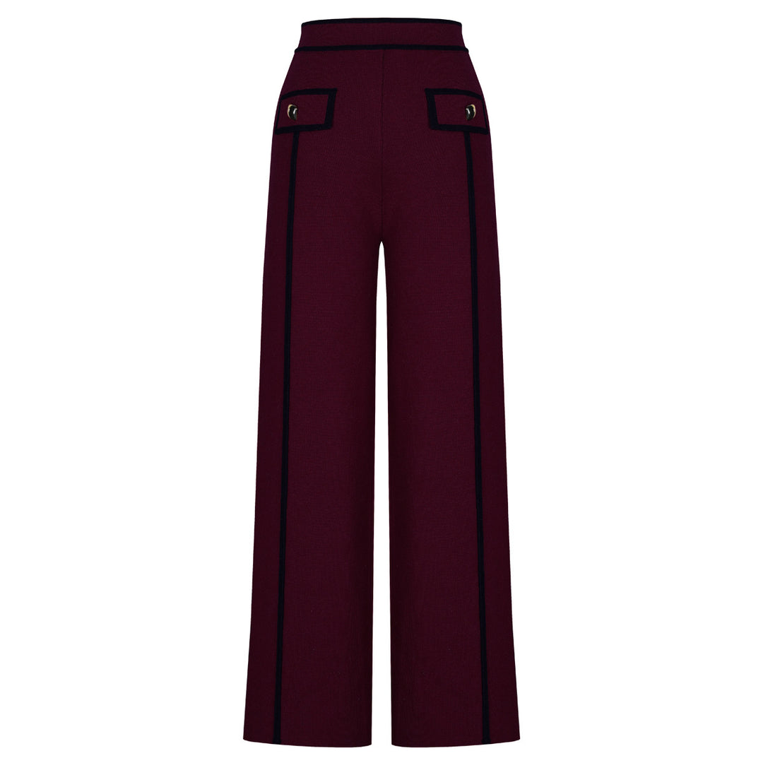 Geplooide top met uitlopende mouwen en maxi-rok set met tailleband – Rosiny 