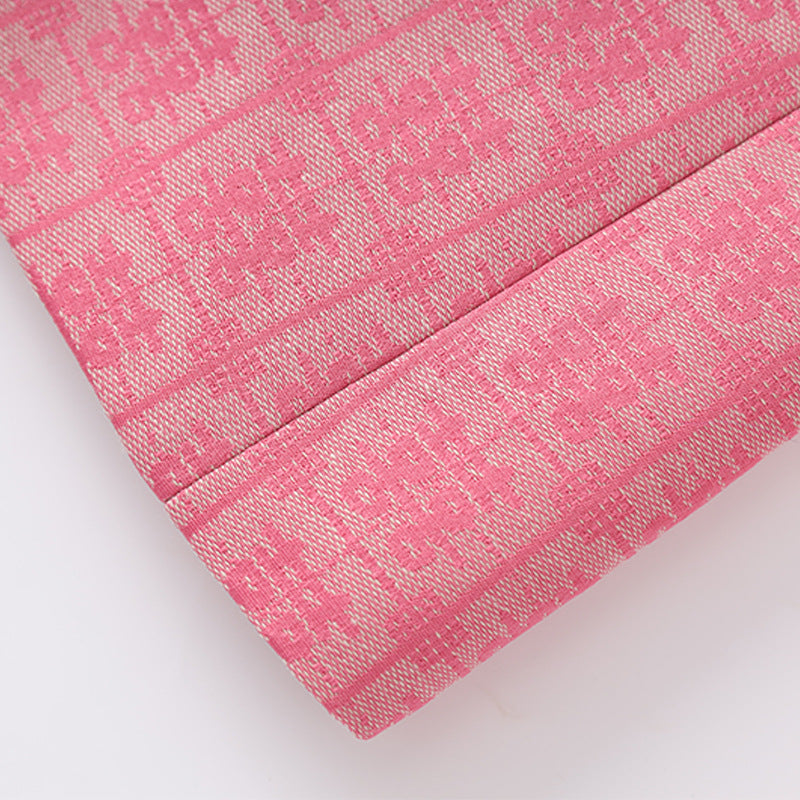 Geplooide top met uitlopende mouwen en maxi-rok set met tailleband – Rosiny 