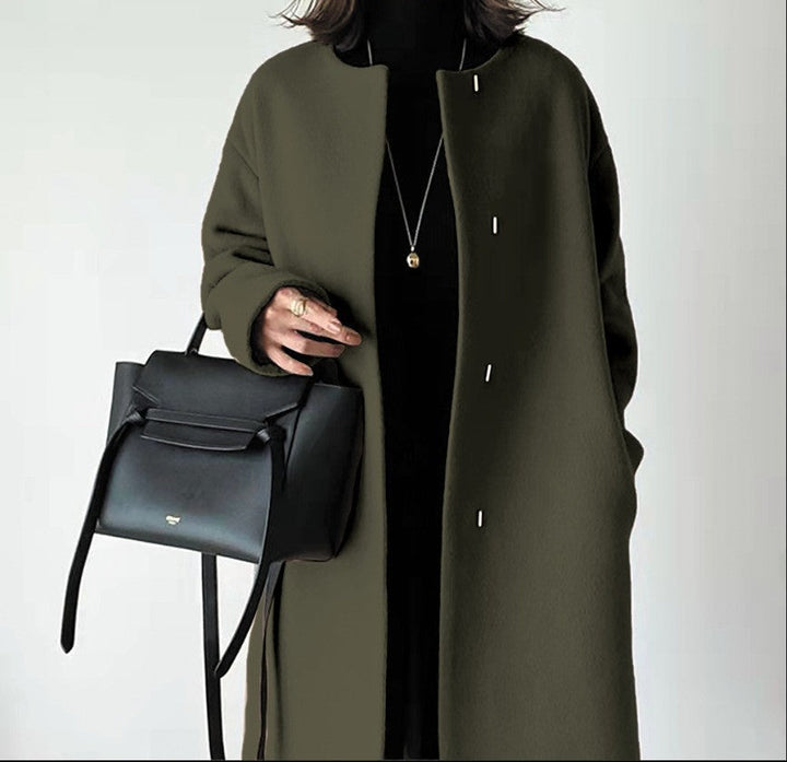 Plissiertes Oberteil mit ausgestellten Ärmeln und Maxirock-Set mit Taillengürtel – Rosiny 