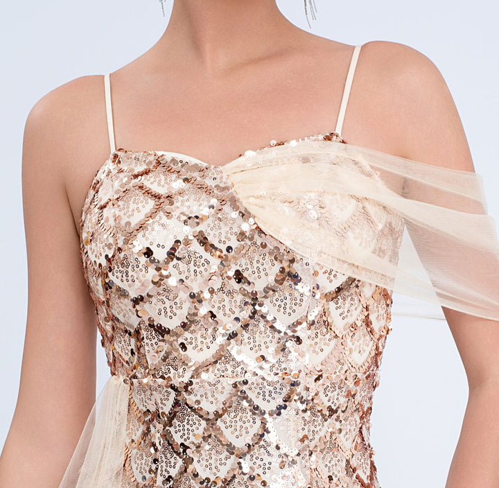 Plissiertes Oberteil mit ausgestellten Ärmeln und Maxirock-Set mit Taillengürtel – Rosiny 