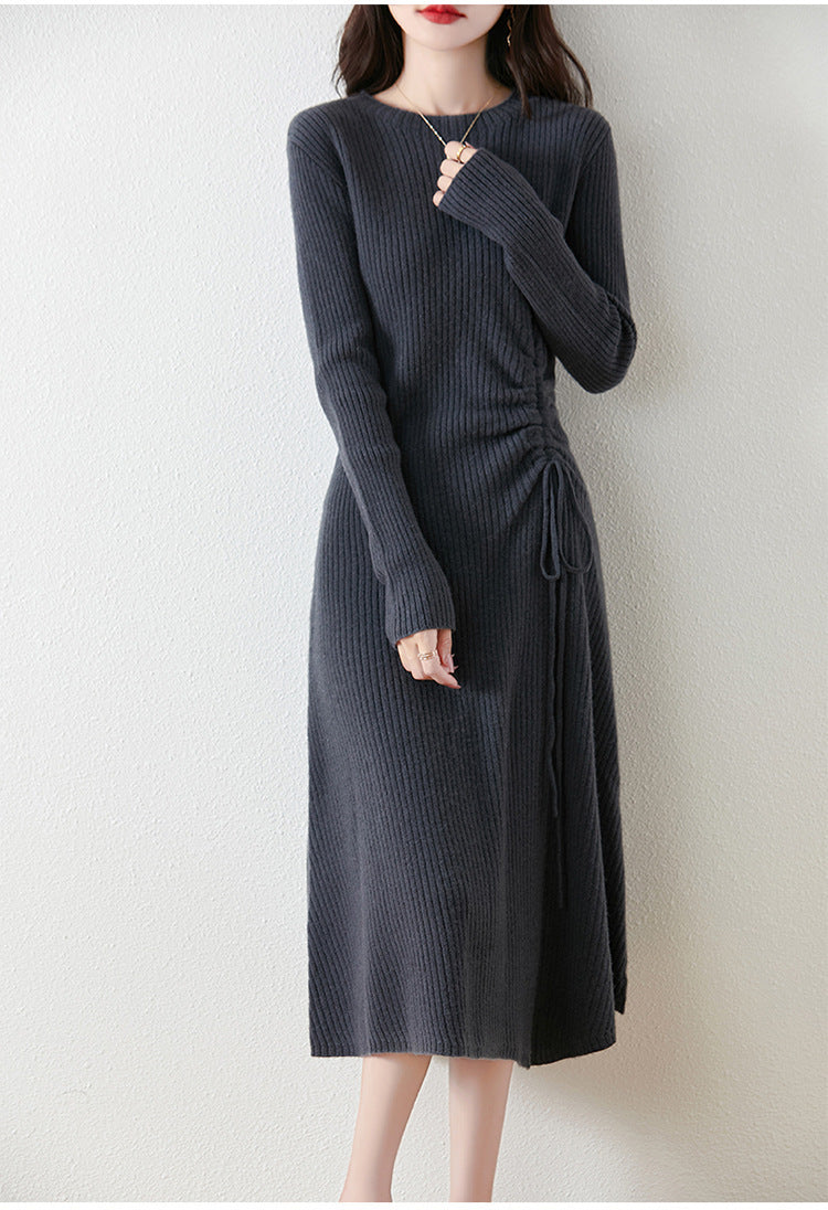 فستان ماكسي أنيق بأكمام طويلة – ليريا