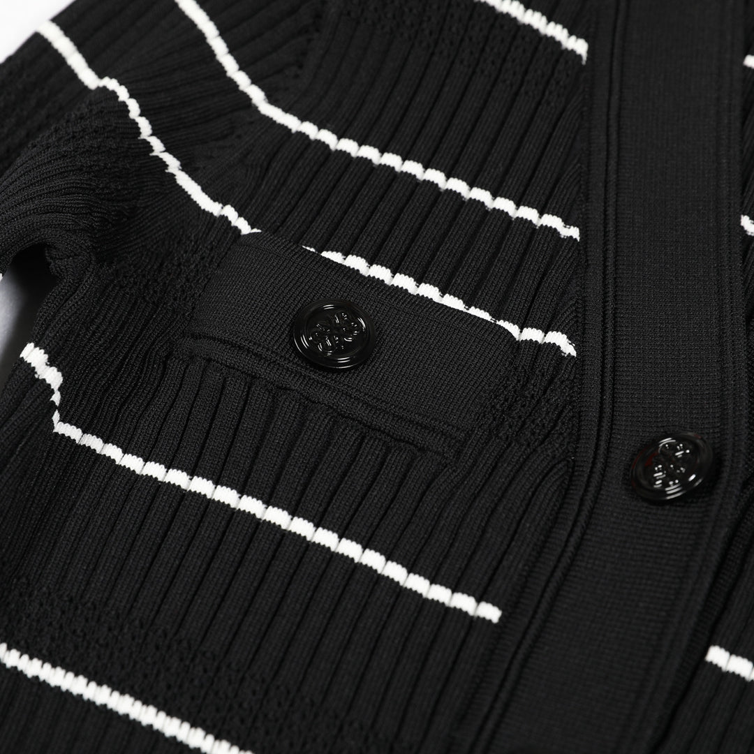 Geplooide top met uitlopende mouwen en maxi-rok set met tailleband – Rosiny 