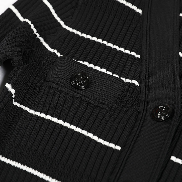 Geplooide top met uitlopende mouwen en maxi-rok set met tailleband – Rosiny 