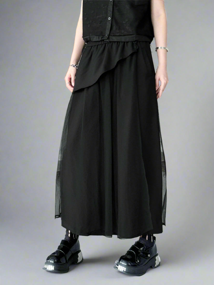 korte mouw midi jurk met 3D bloemenapplicaties - BLOOMIQ 