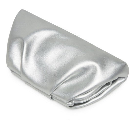 soft pleated leather clutch bag – ADLNIA