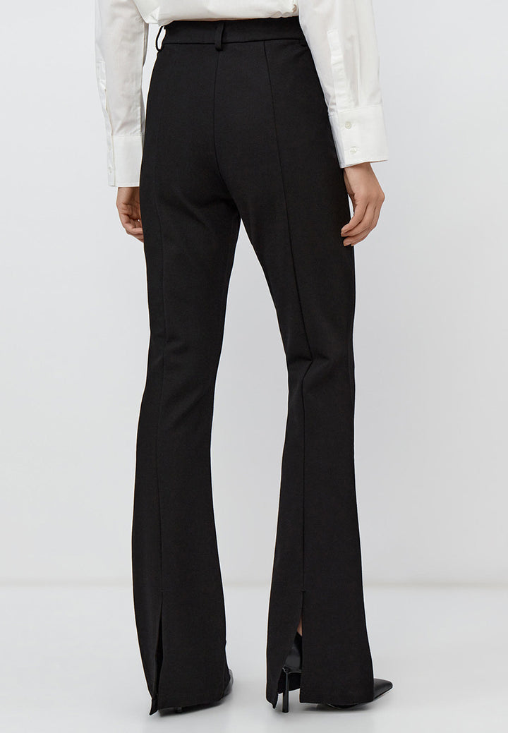 high-waist tailored flare pants – NOIRLINE