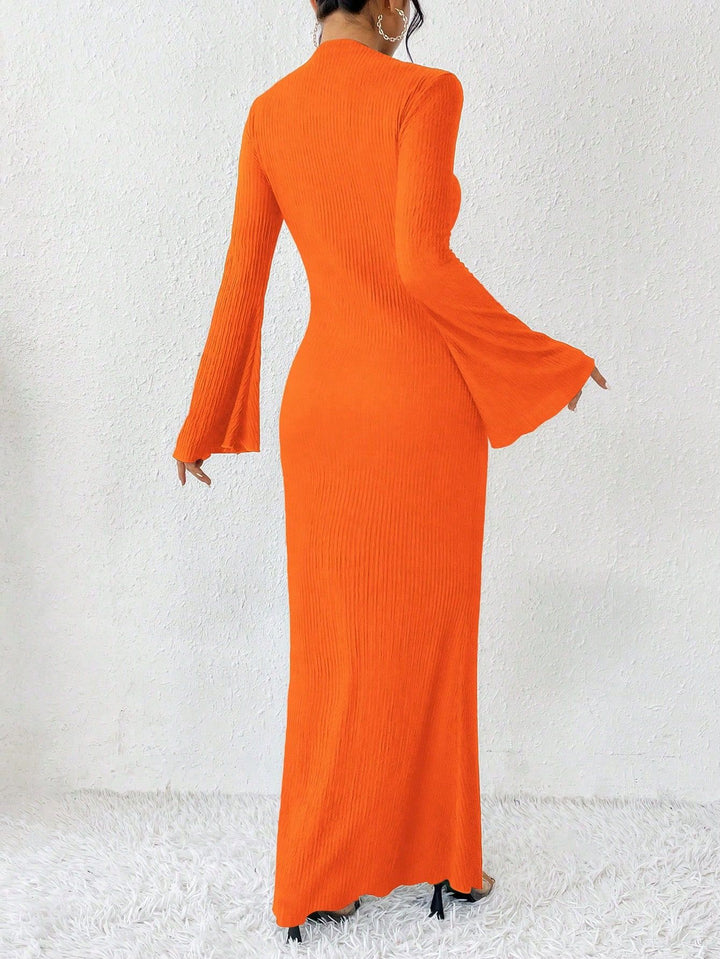 فستان ماكسي أنيق بأكمام طويلة – ليريا