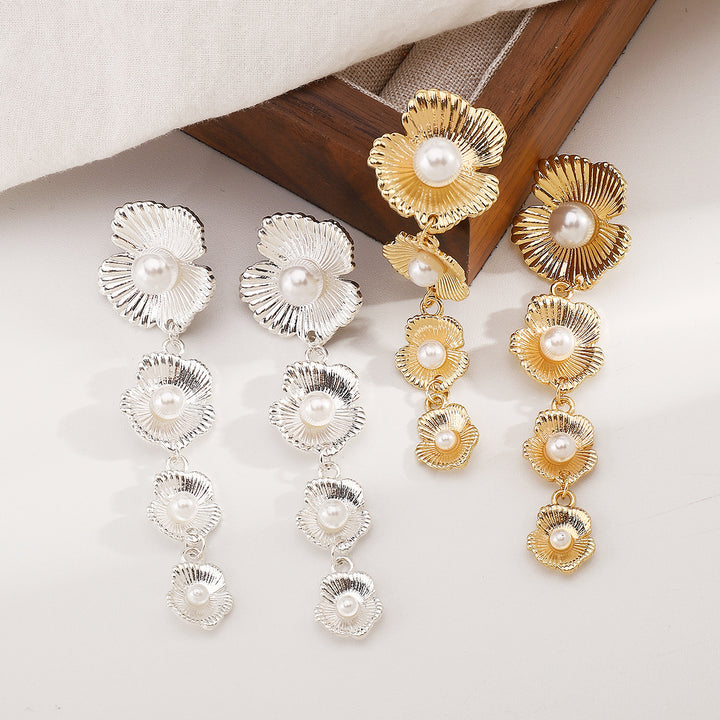 多彩链项链，带有珐琅海洋饰物 - CORALIA 