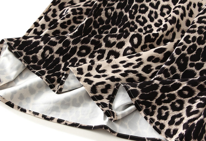 تنورة ميدي بقصة A وطبعة زهور أحادية اللون – إلارا