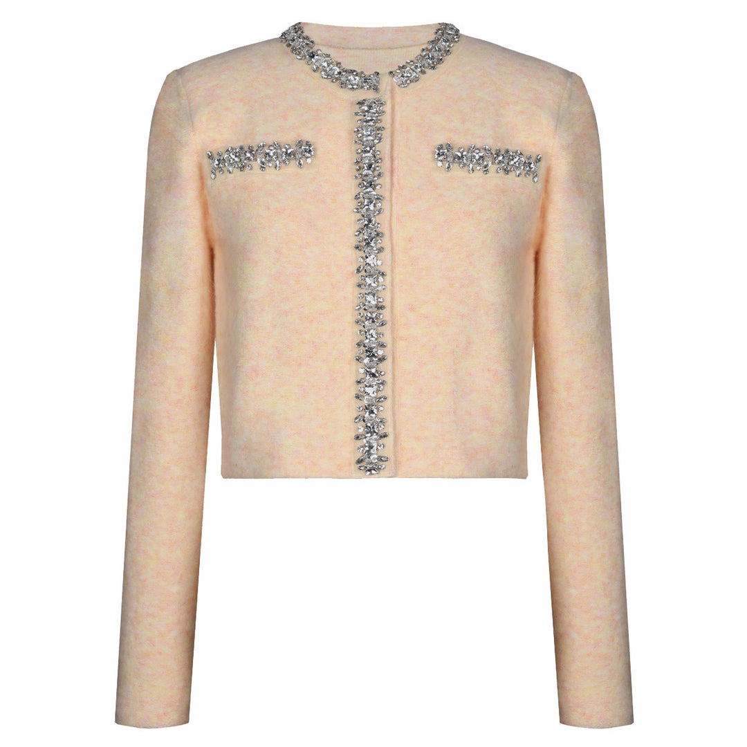 褶皱喇叭袖上衣和高腰裙套装，配腰带 – Rosiny 