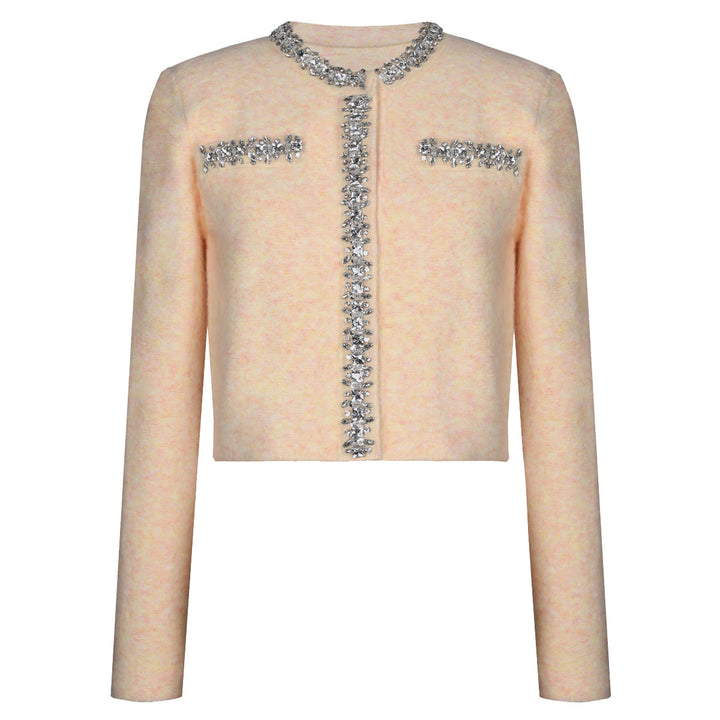 褶皱喇叭袖上衣和高腰裙套装，配腰带 – Rosiny 