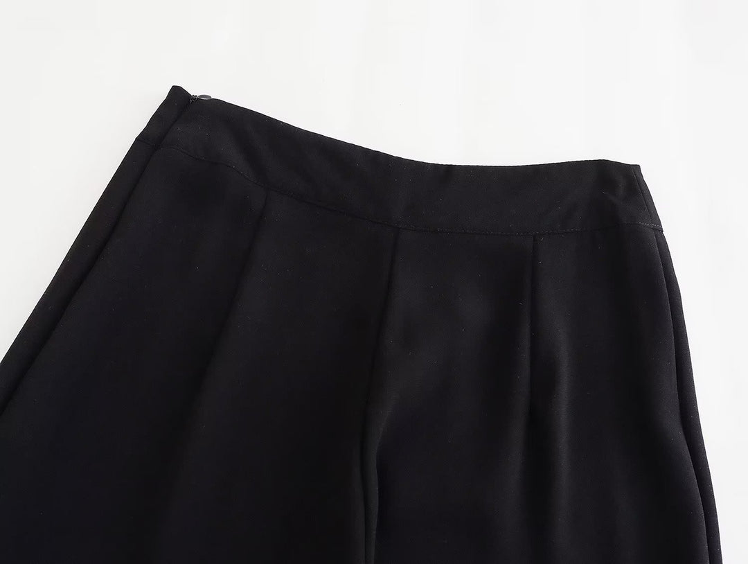 tailored sleeveless vest & wide-leg trousers set – VÉRA