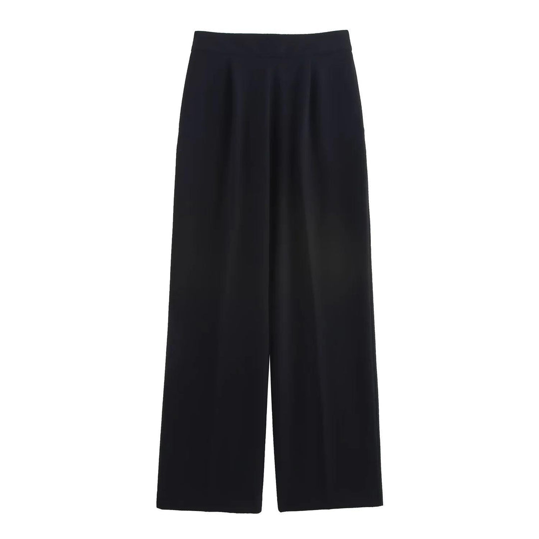 tailored sleeveless vest with wide-leg trousers set – ECLIPSE