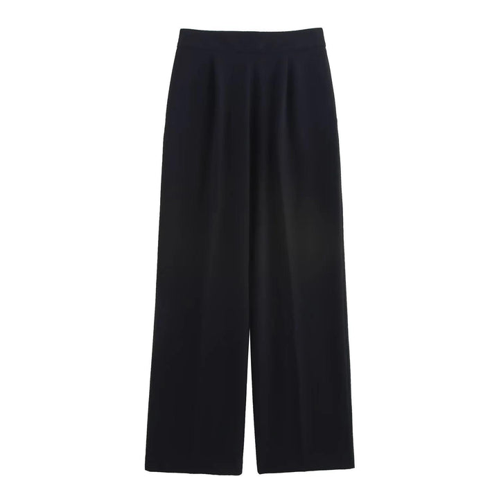 tailored sleeveless vest with wide-leg trousers set – ECLIPSE