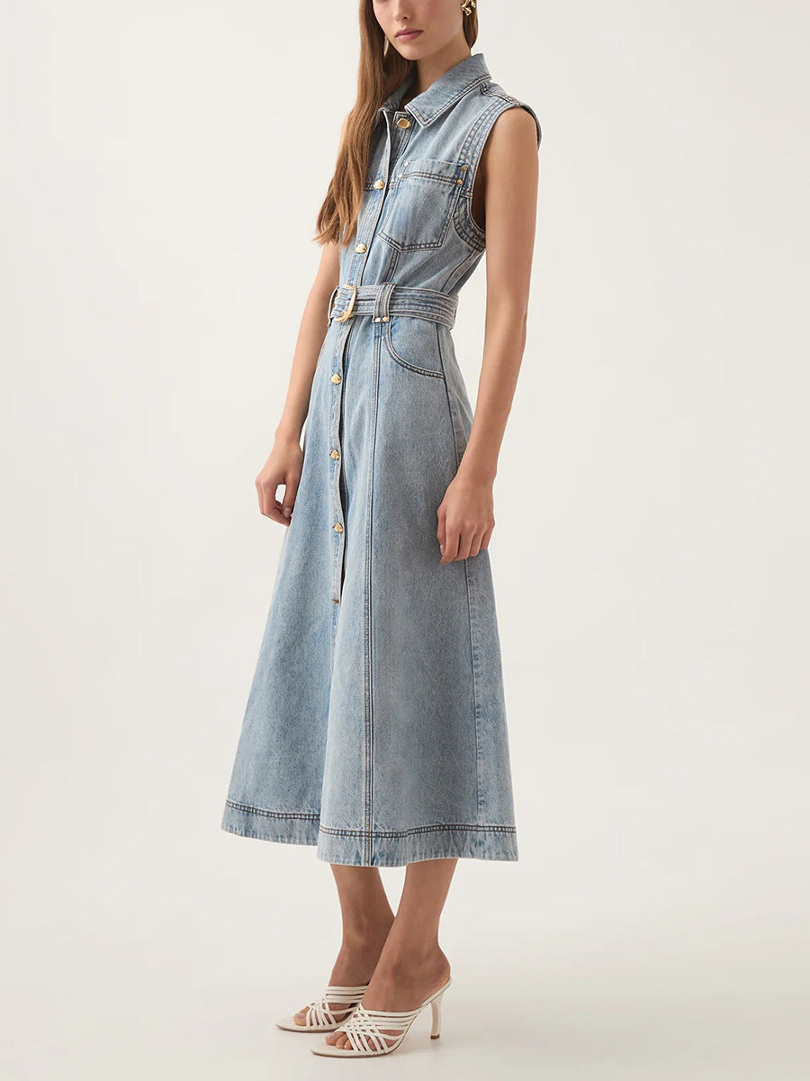 Geplooide top met uitlopende mouwen en maxi-rok set met tailleband – Rosiny 