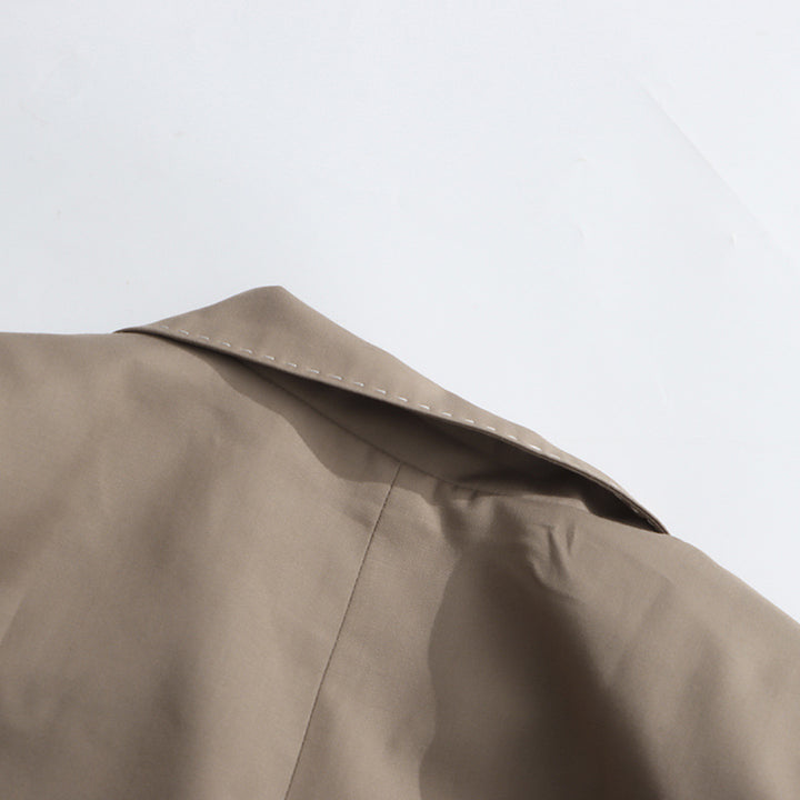 tailored blazer with contrast stitch detailing – NOCIR