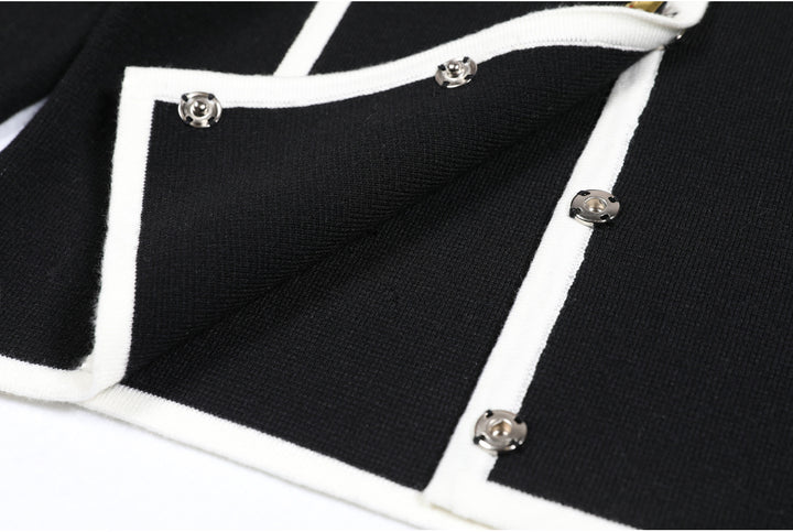 Geplooide top met uitlopende mouwen en maxi-rok set met tailleband – Rosiny 