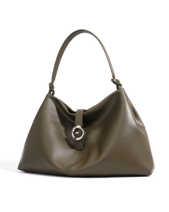 mouwloze uitlopende midi-jurk met kettingriem - CELIAV 