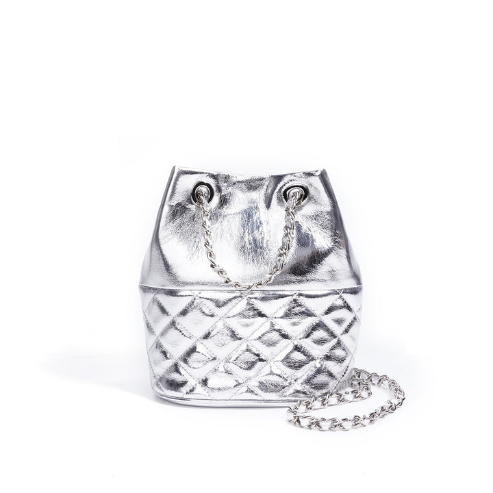 geweven rieten draagtas met dubbele leren handvatten – LÉONIE 