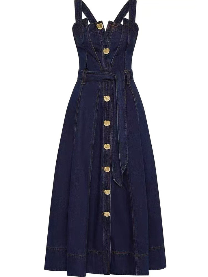 Geplooide top met uitlopende mouwen en maxi-rok set met tailleband – Rosiny 