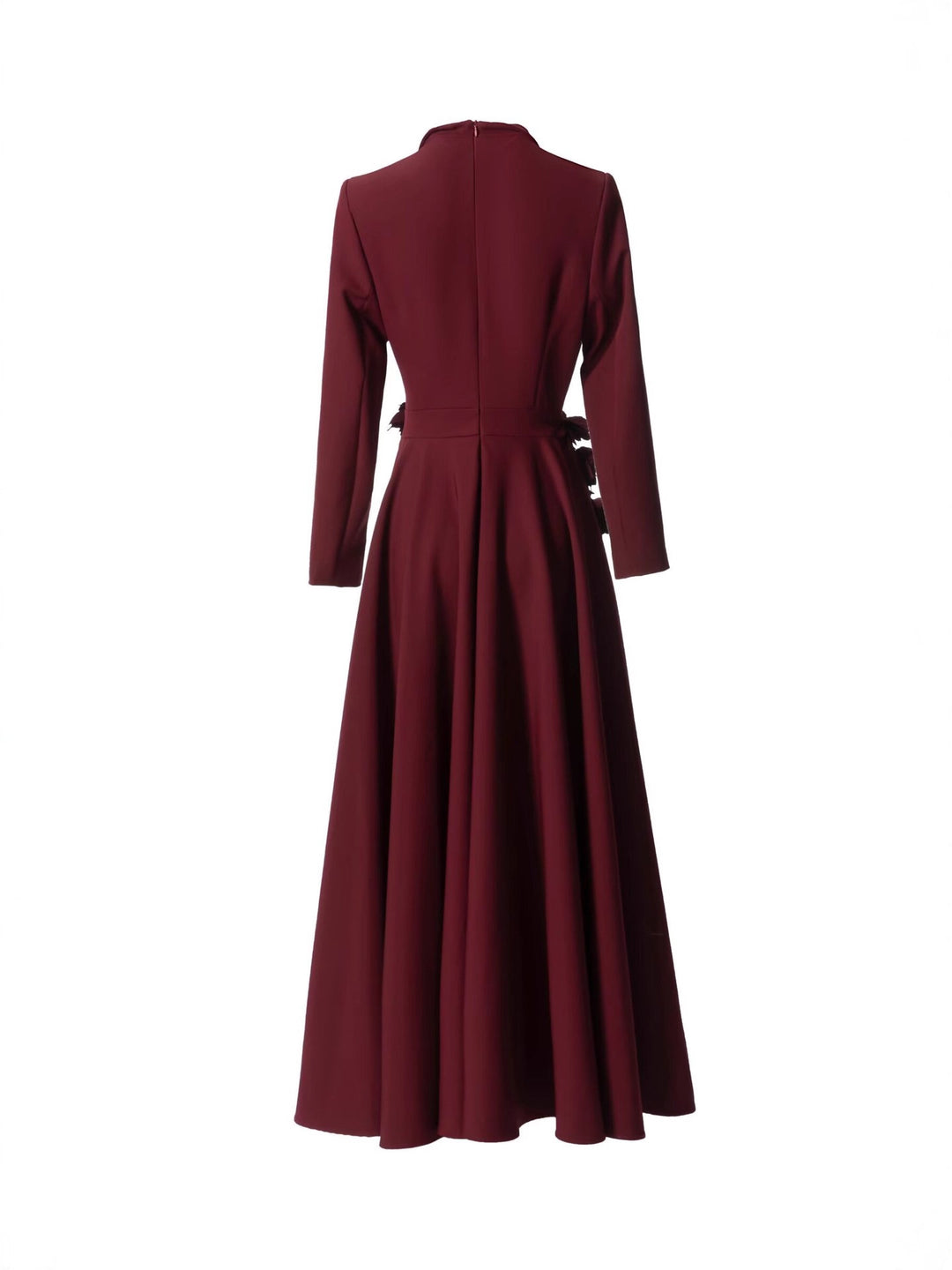 طقم مكون من بلوزة قصيرة وتنورة طويلة من الدانتيل الزهري - أزرق سماوي