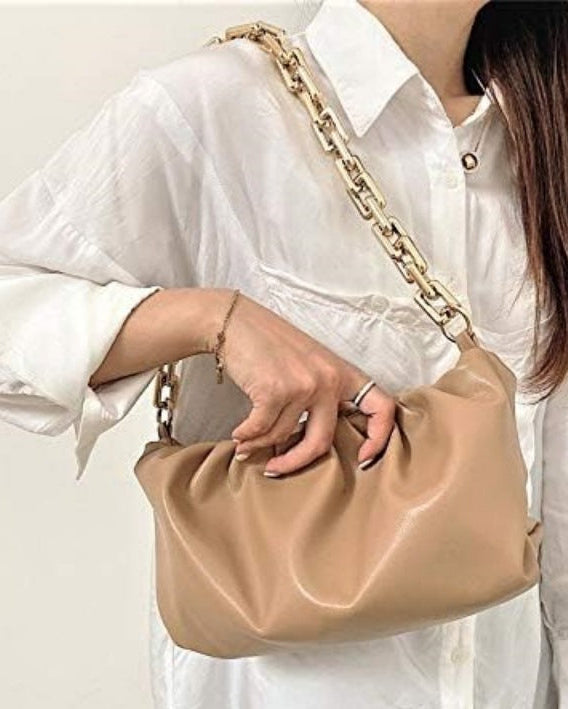 geweven rieten draagtas met dubbele leren handvatten – LÉONIE 