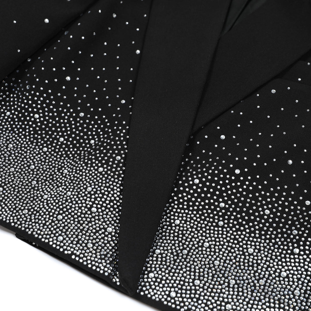 بليزر قصير مزين بالكريستال – ستيلاندي