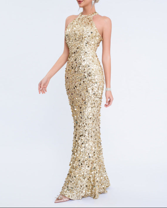 Geplooide top met uitlopende mouwen en maxi-rok set met tailleband – Rosiny 