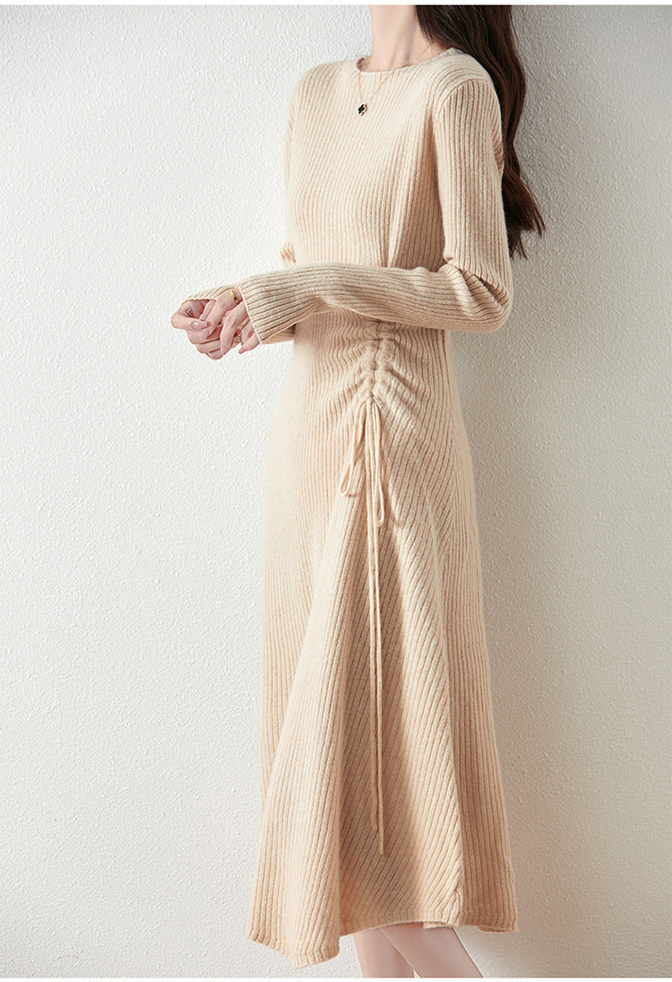 فستان ماكسي أنيق بأكمام طويلة – ليريا