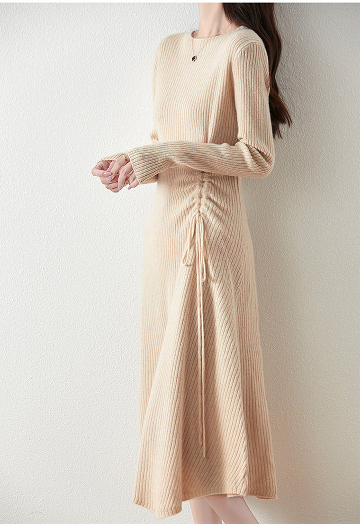 فستان ماكسي أنيق بأكمام طويلة – ليريا