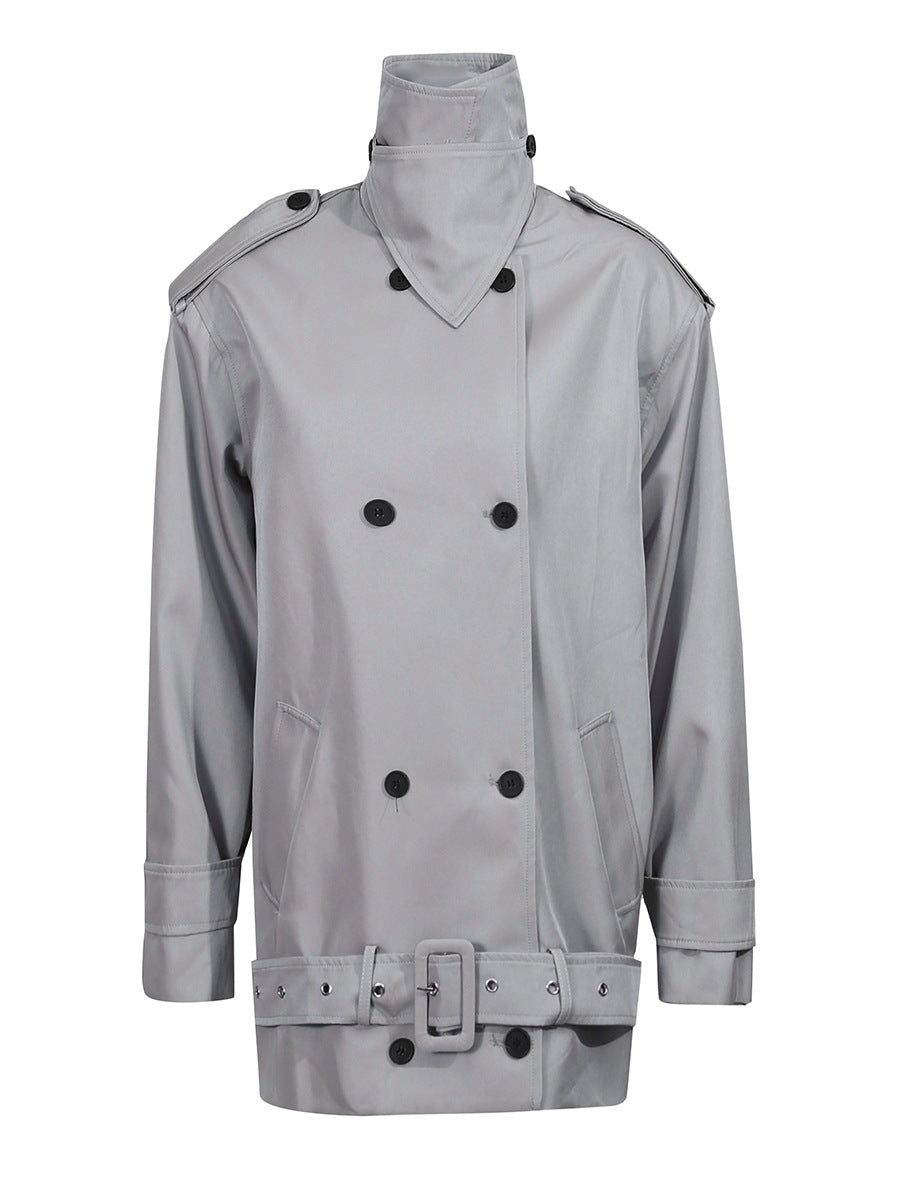 Plissiertes Oberteil mit ausgestellten Ärmeln und Maxirock-Set mit Taillengürtel – Rosiny 