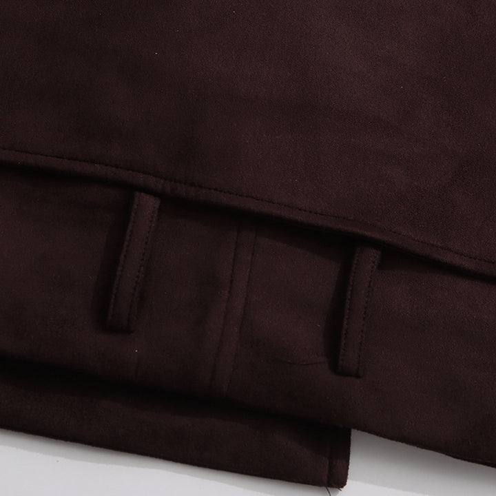 cropped trench jacket with belted waist – SIENNA