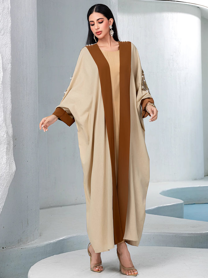 maßgeschneiderter Schlaganzug mit Satin-Puffärmeln – VALENCIA 