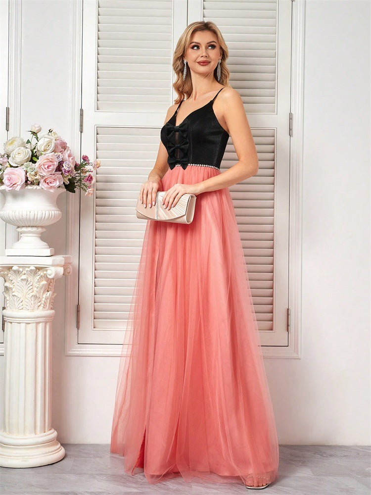 Haut à manches évasées plissées et ensemble jupe longue avec ceinture à la taille – Rosiny 