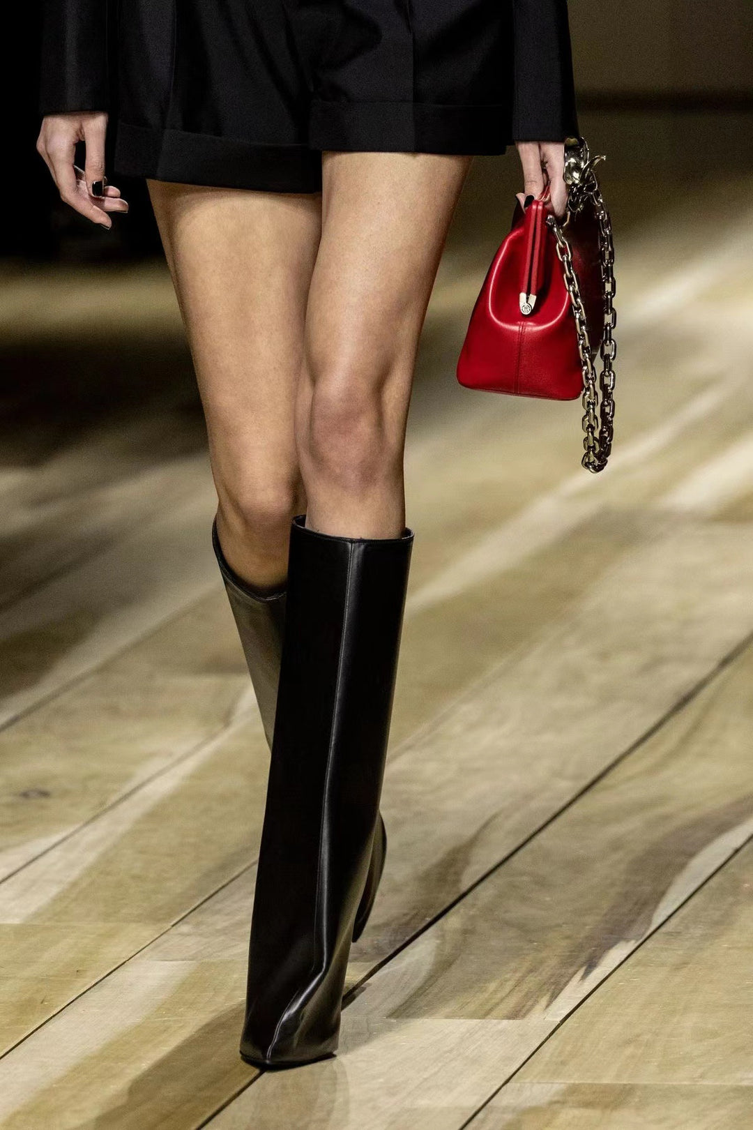 Geplooide top met uitlopende mouwen en maxi-rok set met tailleband – Rosiny 