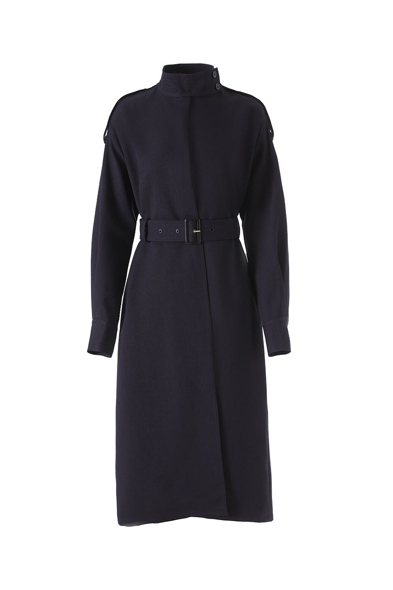 high-end belted trench coat – IMPERIA