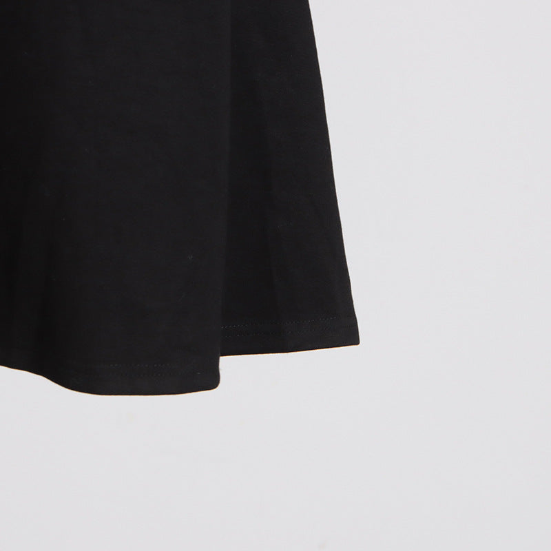 Sleeveless A-line mini dress with 3D floral appliqués – BLOOMZI