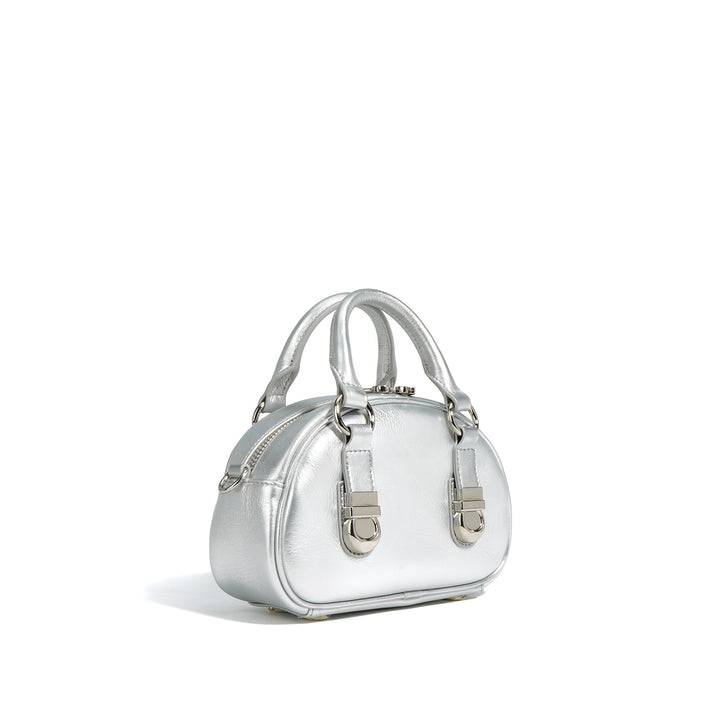 mouwloze uitlopende midi-jurk met kettingriem - CELIAV 