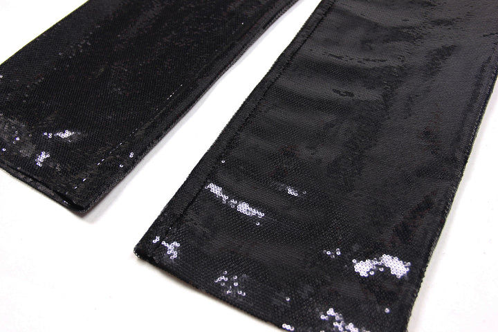 Geplooide top met uitlopende mouwen en maxi-rok set met tailleband – Rosiny 