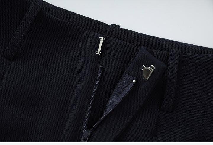 Belted wrap blazer and flared trousers set – IRON