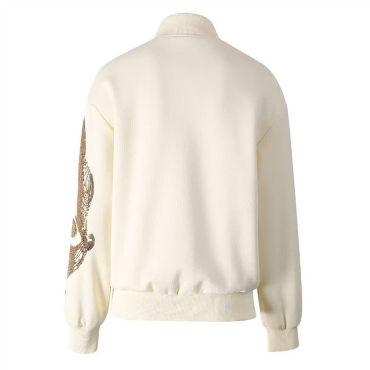 طقم مكون من بلوزة قصيرة وتنورة طويلة من الدانتيل الزهري - أزرق سماوي