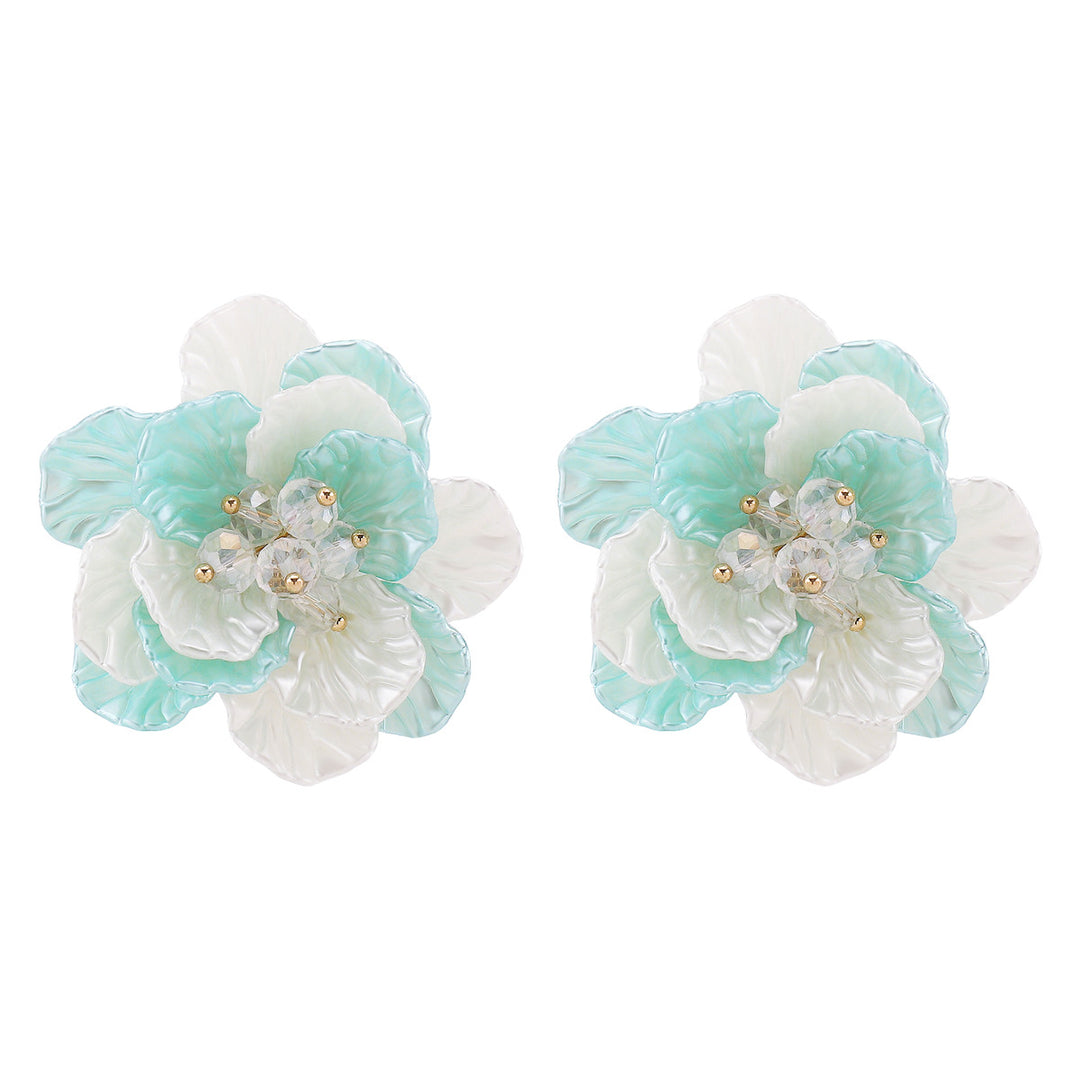 collier chaîne multicolore avec breloques de mer en émail - CORALIA 