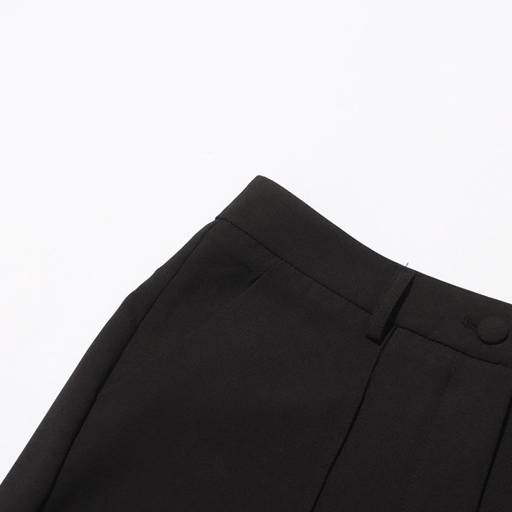 Geplooide top met uitlopende mouwen en maxi-rok set met tailleband – Rosiny 