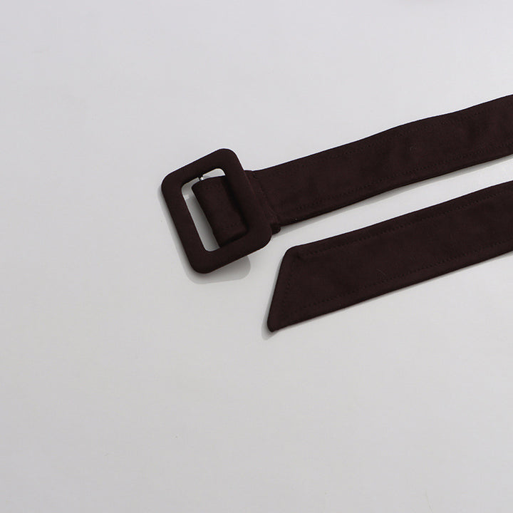 cropped trench jacket with belted waist – SIENNA