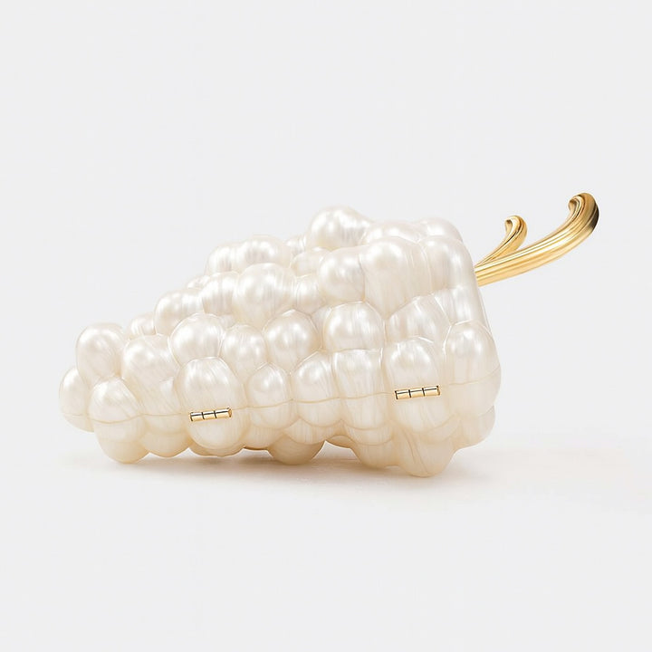 geweven rieten draagtas met dubbele leren handvatten – LÉONIE 