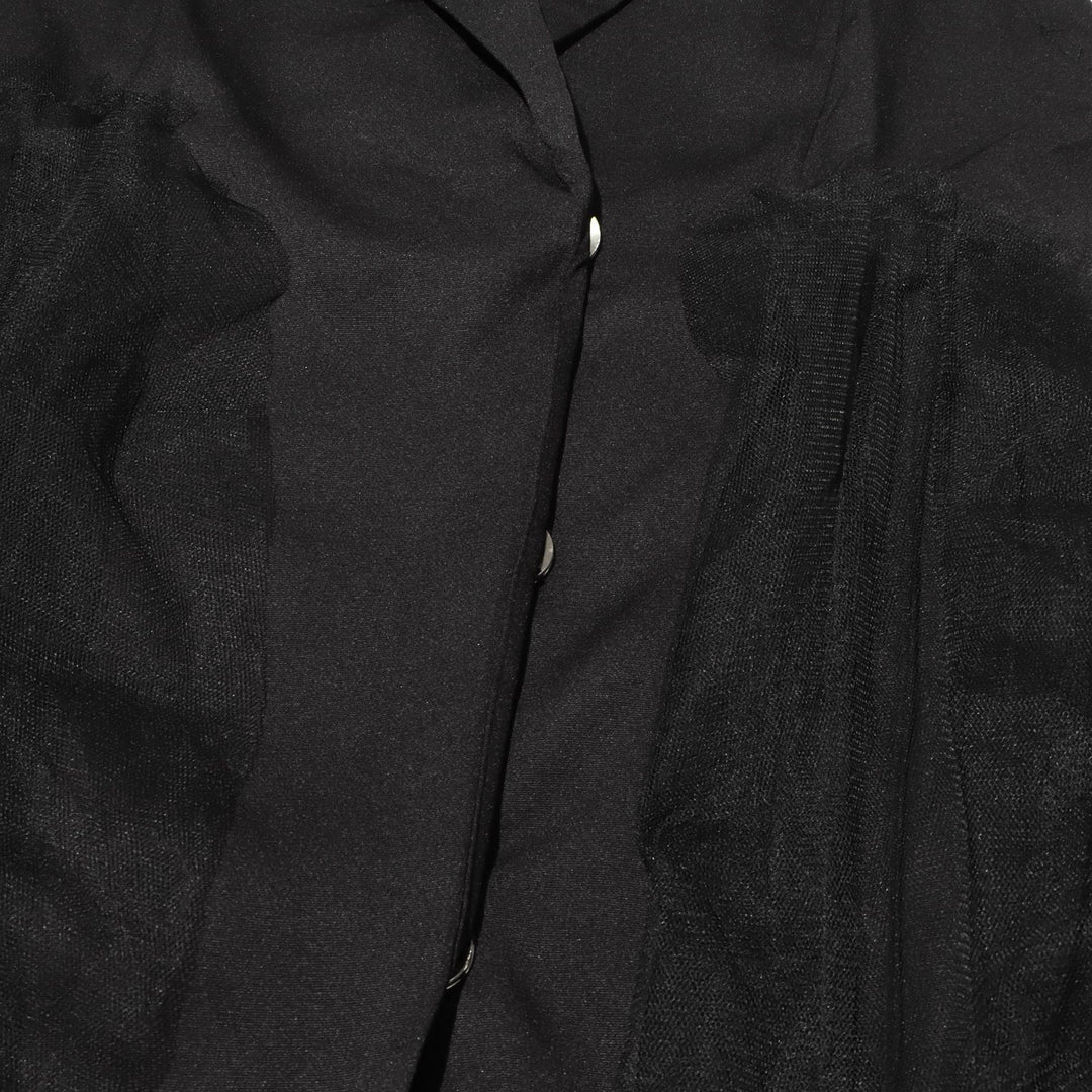 فستان بليزر بدون أكمام مع طبقة من التول - نويرتيل