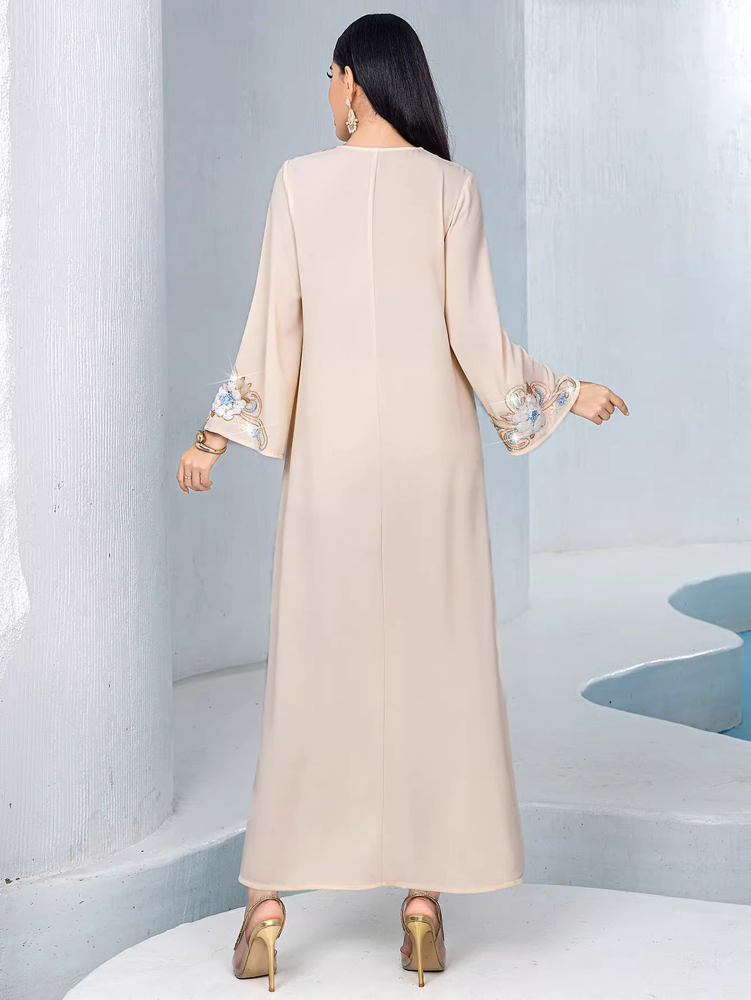 Sleeveless Minimalist Maxi Dress – NOVA