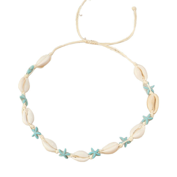 veelkleurige ketting met emaille zee bedels - CORALIA 